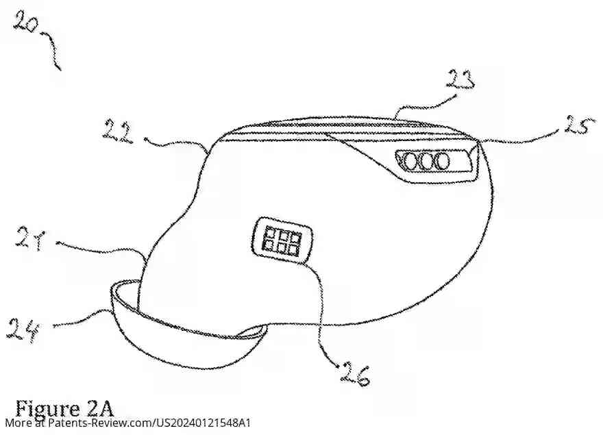 Drawing 03 for Stand-alone multifunctional earphone for sports activities