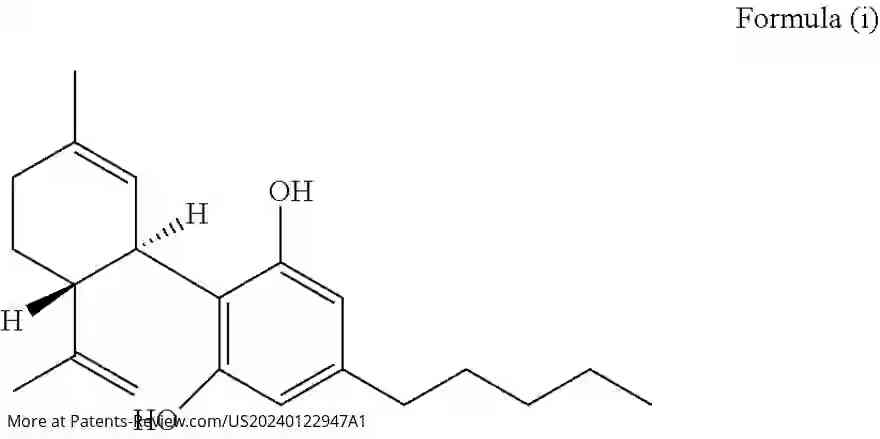 Drawing 02 for A CANNABINOID MIXTURE