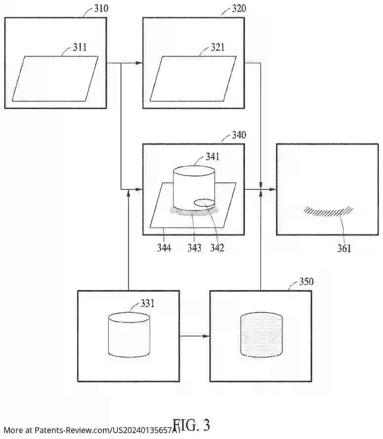 Drawing 04 for PROCESSING METHOD AND APPARATUS WITH AUGMENTED REALITY