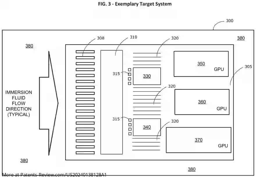 Drawing 04 for Cooling Module With Integrated Pump for Immersion Cooling in Electronics