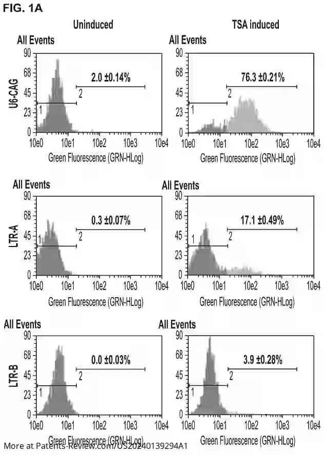 Drawing 02 for METHODS AND COMPOSITIONS FOR RNA-GUIDED TREATMENT OF HIV INFECTION