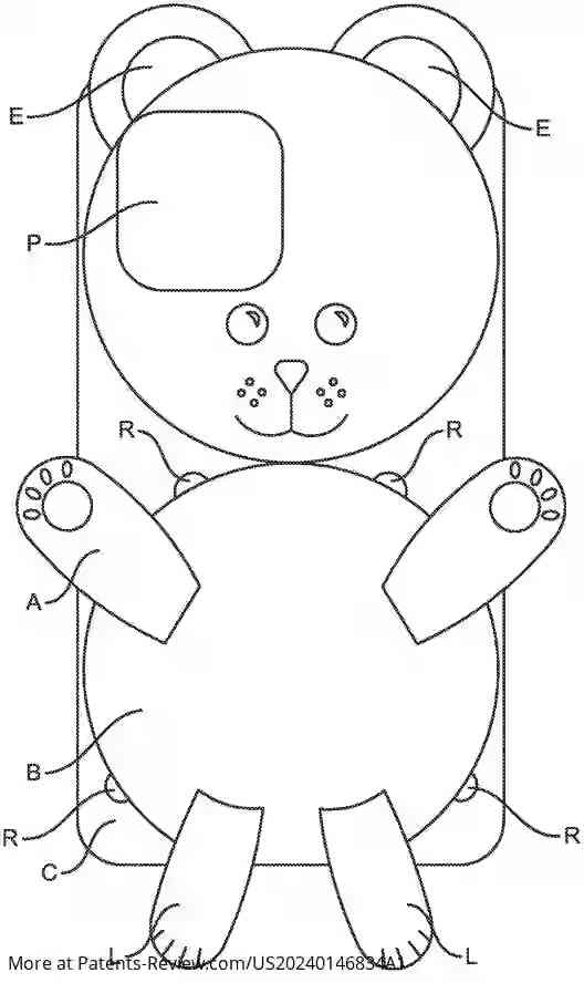 Drawing 01 for Baby Teether Phone Case