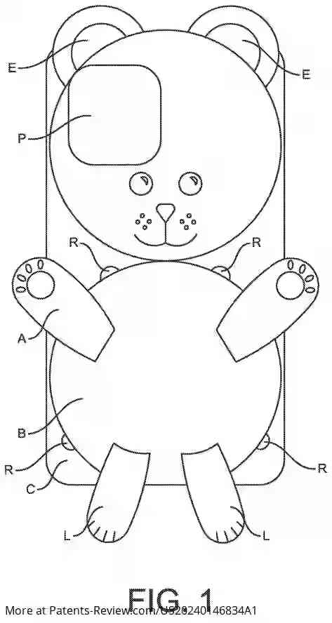 Drawing 02 for Baby Teether Phone Case