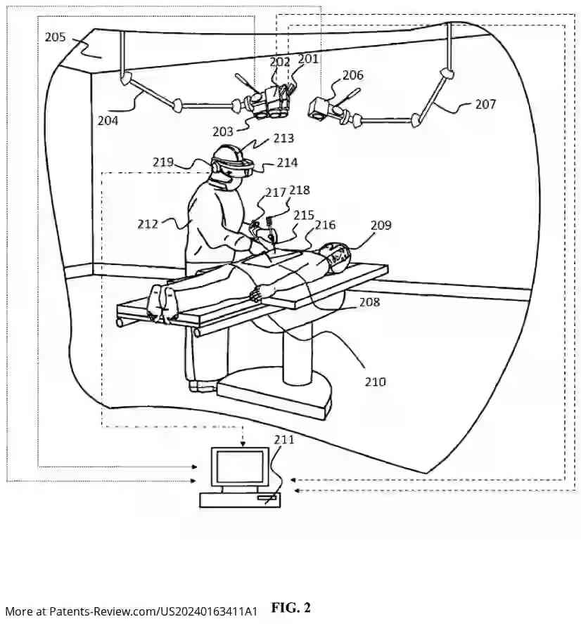 Drawing 03 for Augmented reality guidance for spinal surgery with stereoscopic displays and magnified views