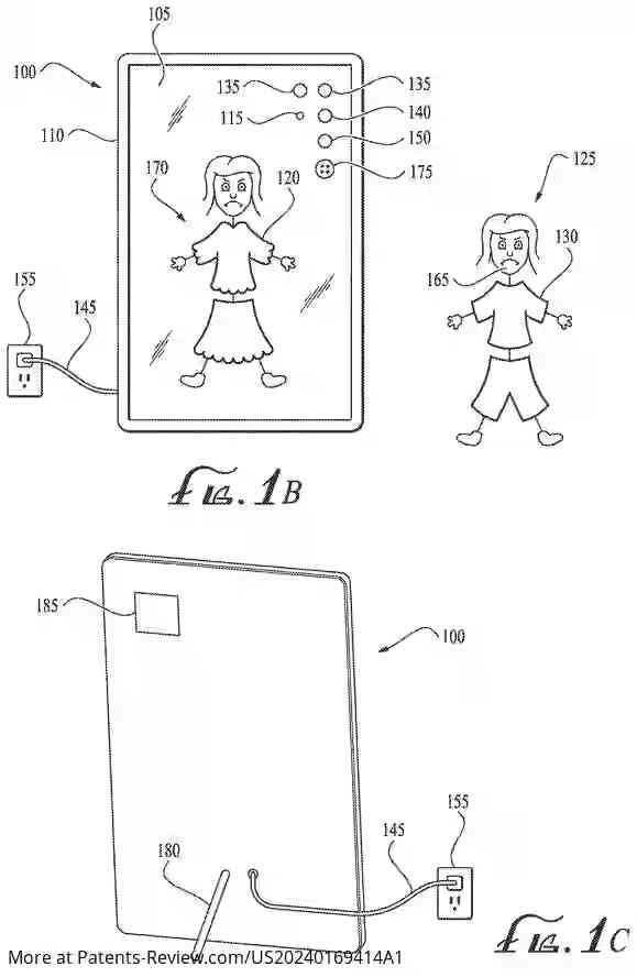 Drawing 03 for SMART MIRROR STYLING SYSTEM AND METHOD