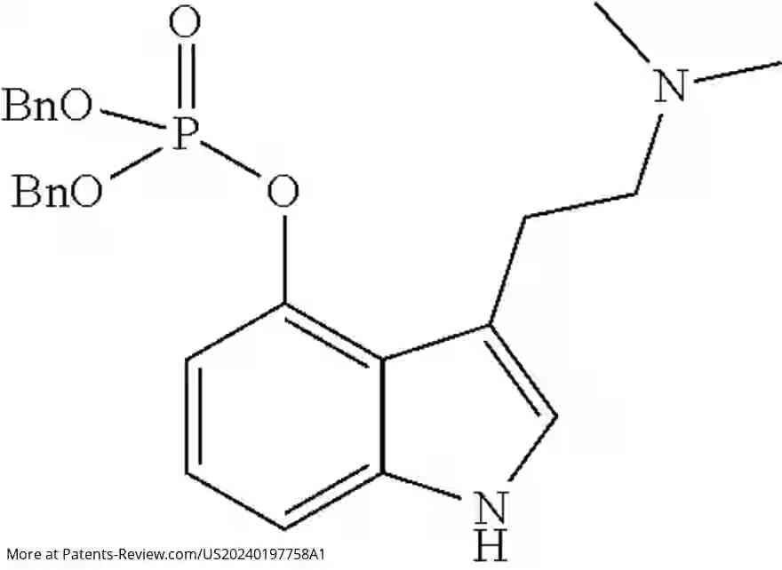 Drawing 03 for PSILOCYBIN COMPOSITIONS, METHODS OF MAKING AND METHODS OF USING THE SAME