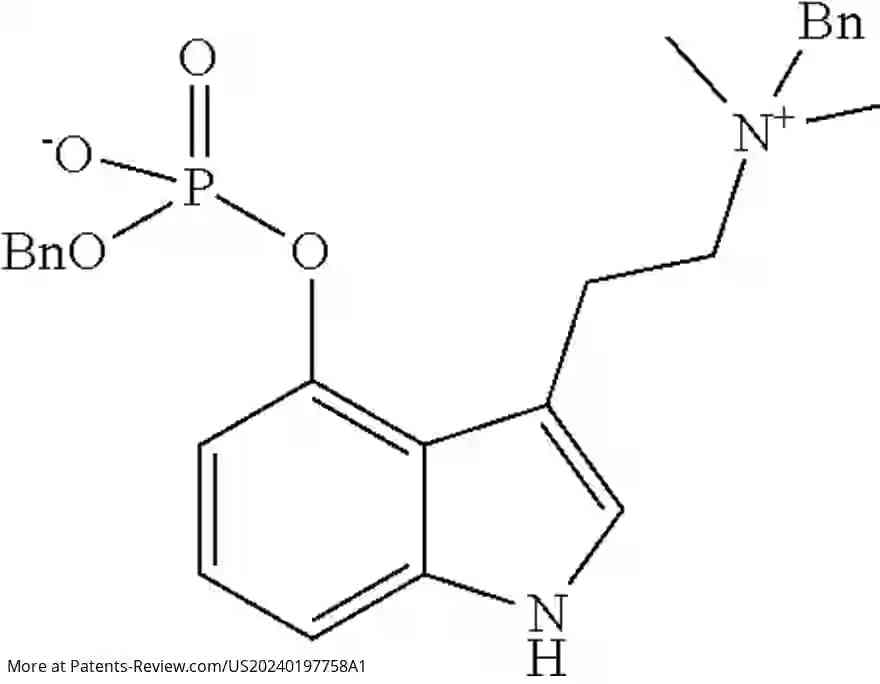 Drawing 04 for PSILOCYBIN COMPOSITIONS, METHODS OF MAKING AND METHODS OF USING THE SAME