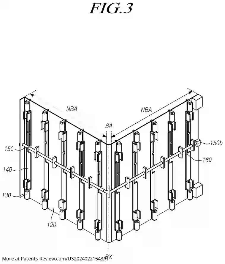 Drawing 04 for FLEXIBLE DISPLAY DEVICE