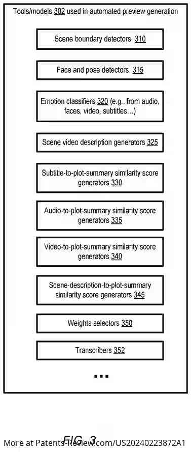 Drawing 04 for AUTOMATED PREVIEW GENERATION FOR VIDEO ENTERTAINMENT CONTENT