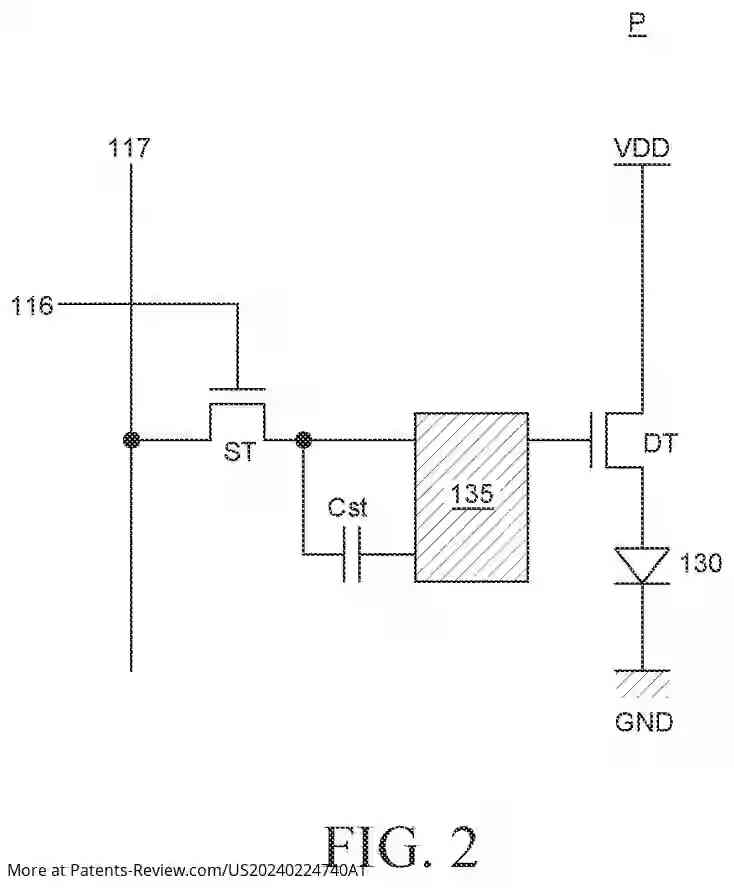 Drawing 03 for FLEXIBLE DISPLAY DEVICE