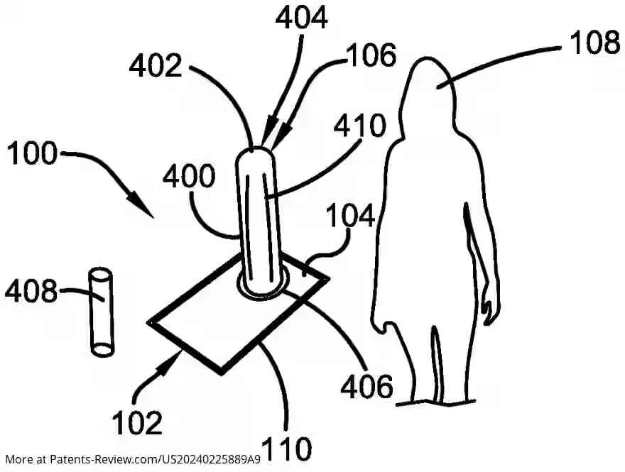 Drawing 01 for Female Universal Condom Device