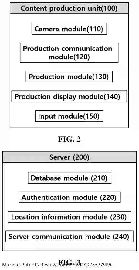 Drawing 03 for PLATFORM FOR PRODUCING AND UTILIZING AR/VR-BASED CONTENT