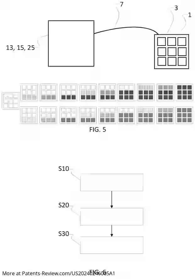 Drawing 04 for LIGHT MATRIX BUILDING BLOCK FOR A MODULAR TOY OR EDUCATIONAL CONSTRUCTION SET