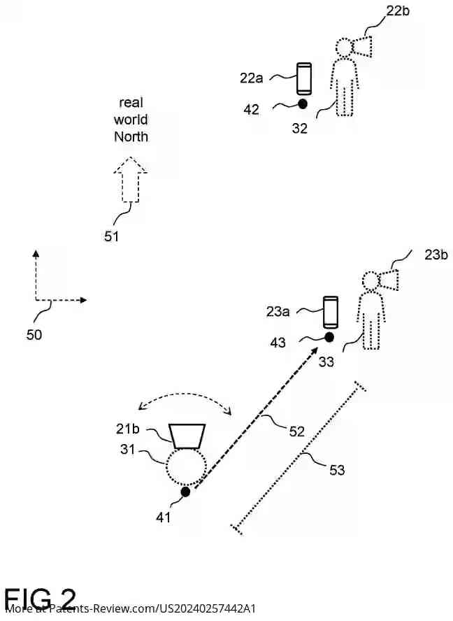 Drawing 03 for METHOD AND ARRANGEMENTS FOR GRAPHICALLY VISUALIZING DATA TRANSFER IN A 3D VIRTUAL ENVIRONMENT