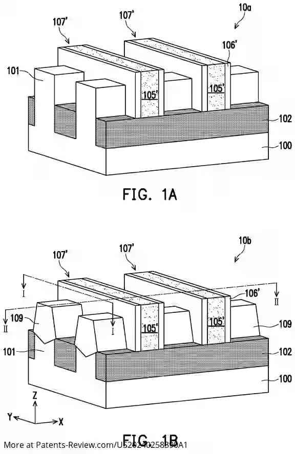 Drawing 02 for SEMICONDUCTOR DEVICE, FINFET DEVICE AND METHODS OF FORMING THE SAME