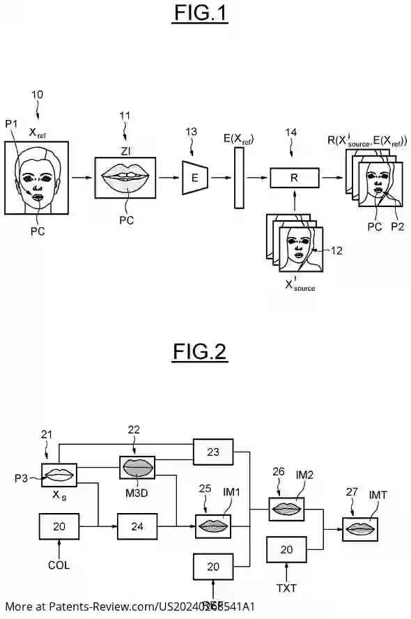 Drawing 02 for METHOD FOR GENERATING A PHOTOREALISTIC RENDERING OF A COSMETIC PRODUCT