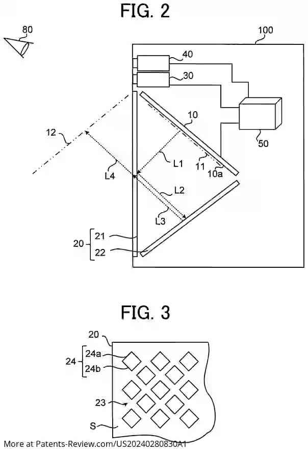 Drawing 03 for FLOATING IMAGE DISPLAY DEVICE AND FLOATING IMAGE DISPLAY METHOD