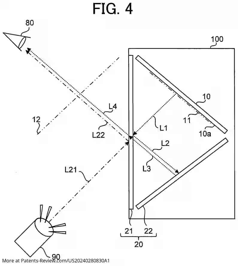 Drawing 04 for FLOATING IMAGE DISPLAY DEVICE AND FLOATING IMAGE DISPLAY METHOD