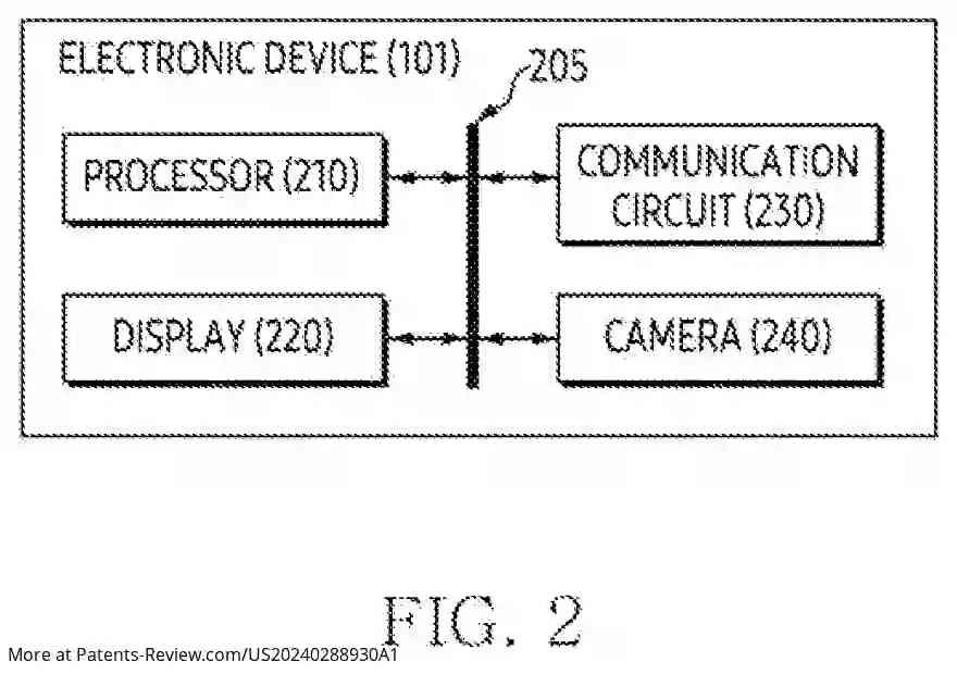 Drawing 03 for ELECTRONIC DEVICE FOR CONTROLLING VIRTUAL OBJECT BASED ON DISTANCE BETWEEN VIRTUAL OBJECTS AND METHOD THEREOF