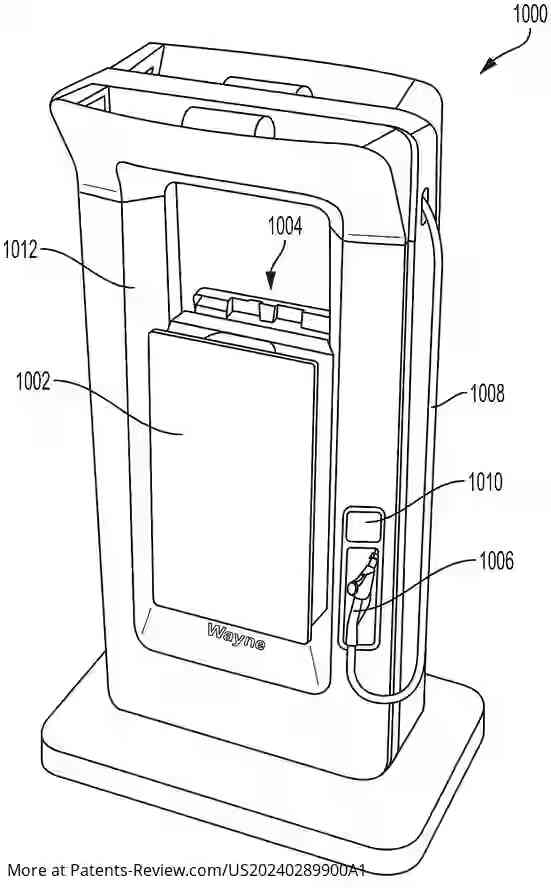 Drawing 01 for INTELLIGENT FUEL DISPENSERS