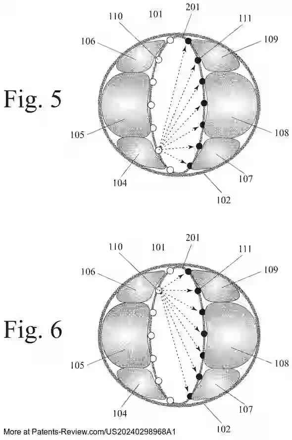 Drawing 04 for Smart Bra with Light Transmission for Optical Detection of Abnormal Breast Tissue