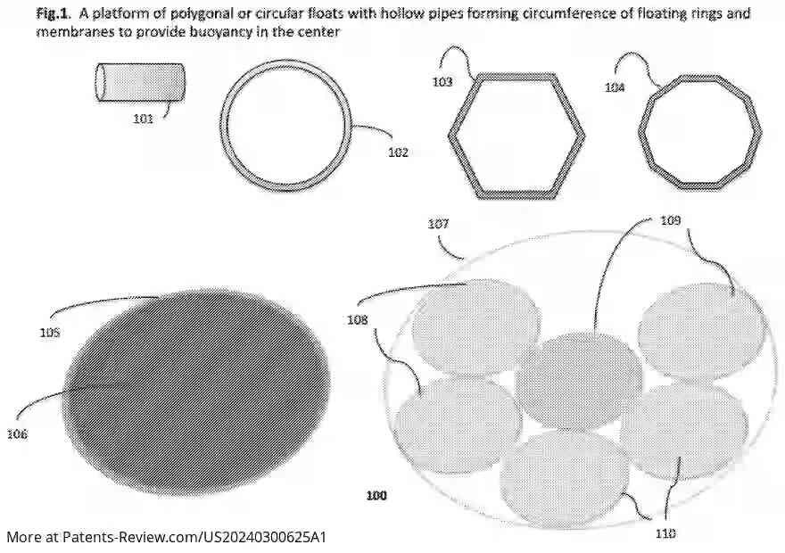 Drawing 02 for METHOD FOR RENEWABLE ENERGY GENERATION FROM OFFSHORE STATIONS DESIGNED FOR OPERATION IN OPEN OCEAN AND HIGH-HURRICANE REGIONS