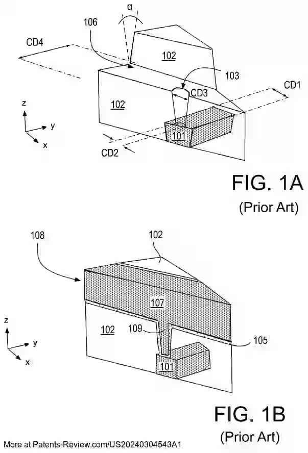 Drawing 02 for SUBTRACTIVELY PATTERNED INTERCONNECT STRUCTURES FOR INTEGRATED CIRCUITS