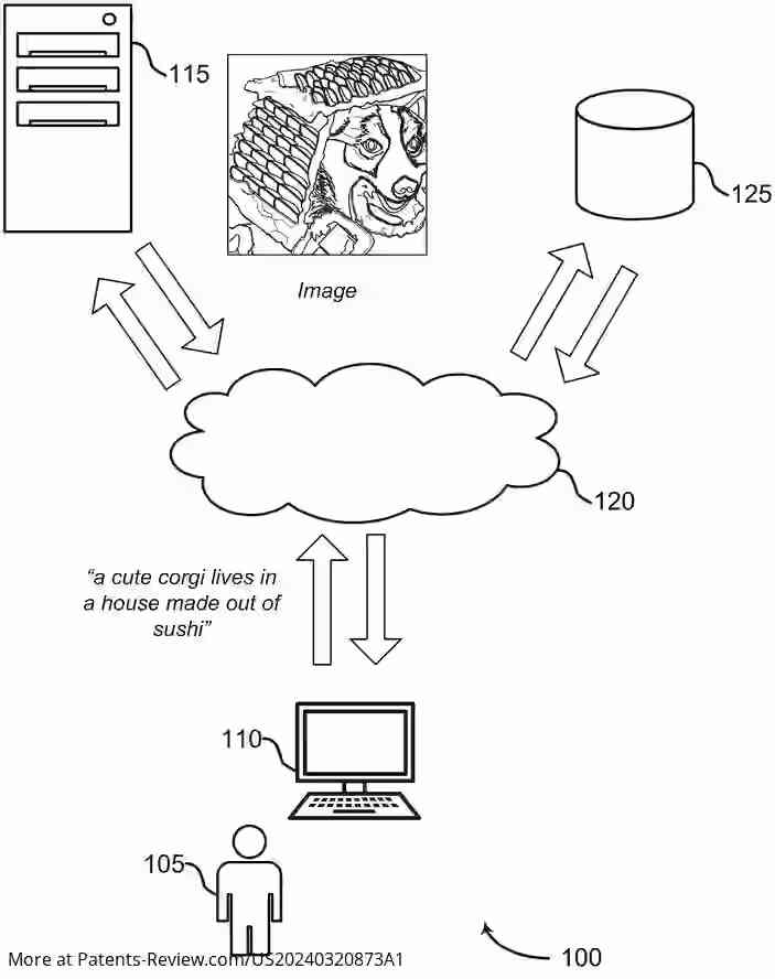 Drawing 01 for TEXT-BASED IMAGE GENERATION USING AN IMAGE-TRAINED TEXT