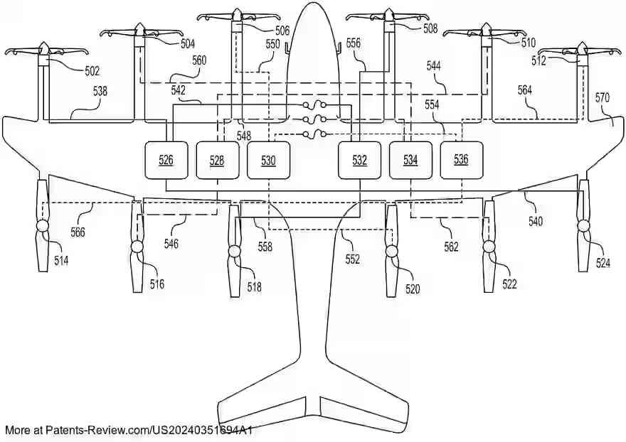 Drawing 01 for SYSTEMS, METHODS, AND MECHANICAL DESIGNS FOR INVERTERS FOR EVTOL AIRCRAFT