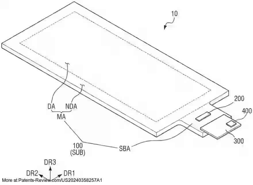 Drawing 01 for DISPLAY DEVICE