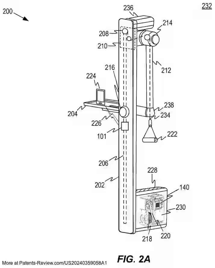 Drawing 04 for SYSTEMS AND METHODS FOR BRIDGING COMMERCIAL AND HOME GYMS