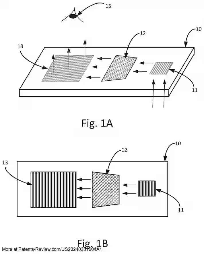 Drawing 02 for DISPLAY DEVICE WITH OPTICAL WAVEGUIDE AND PROJECTOR