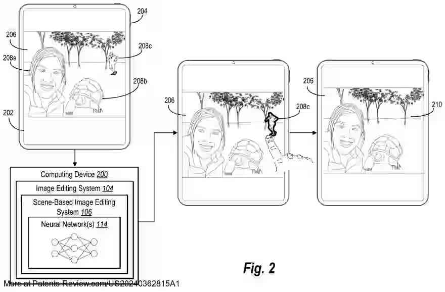 Drawing 03 for GENERATING MODIFIED TWO-DIMENSIONAL IMAGES BY CUSTOMIZING FOCAL POINTS VIA THREE-DIMENSIONAL REPRESENTATIONS OF THE TWO-DIMENSIONAL IMAGES