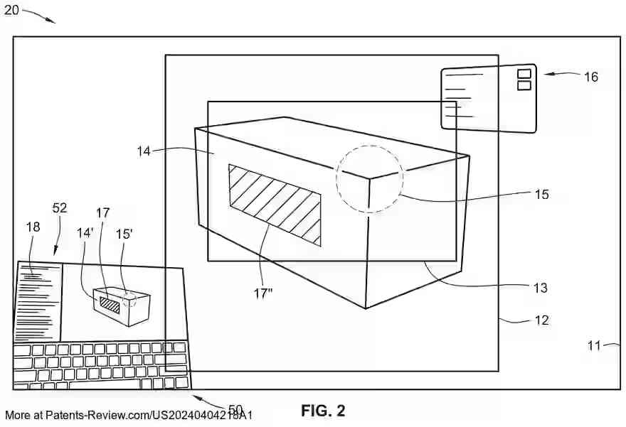 Drawing 03 for AUGMENTED REALITY SYSTEM AND METHOD