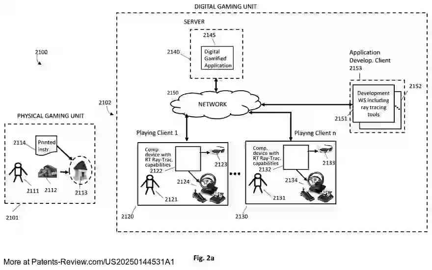 Drawing 03 for Real-time Ray Traced Integrated Reality Gaming