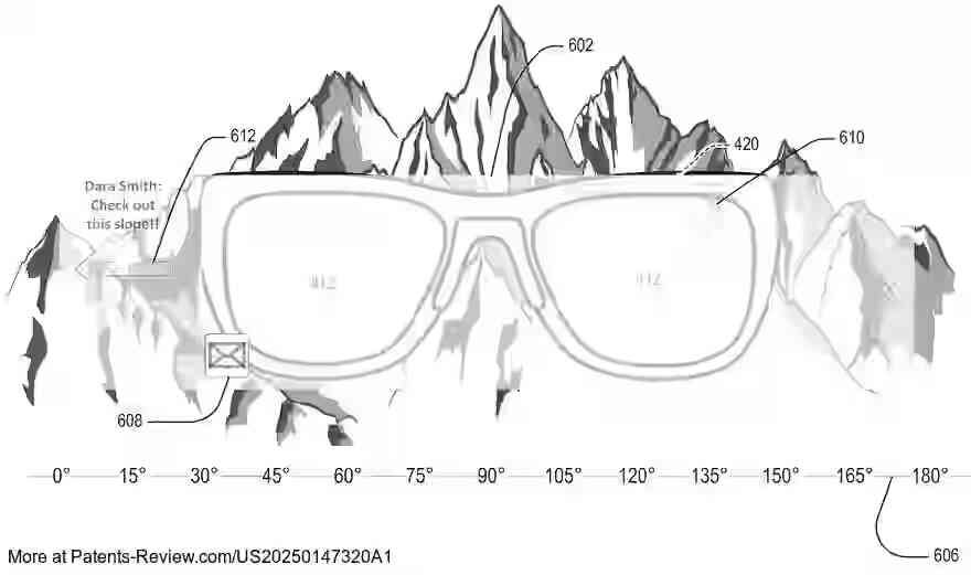 Drawing 01 for EYEWEAR WITH INTEGRATED PERIPHERAL DISPLAY