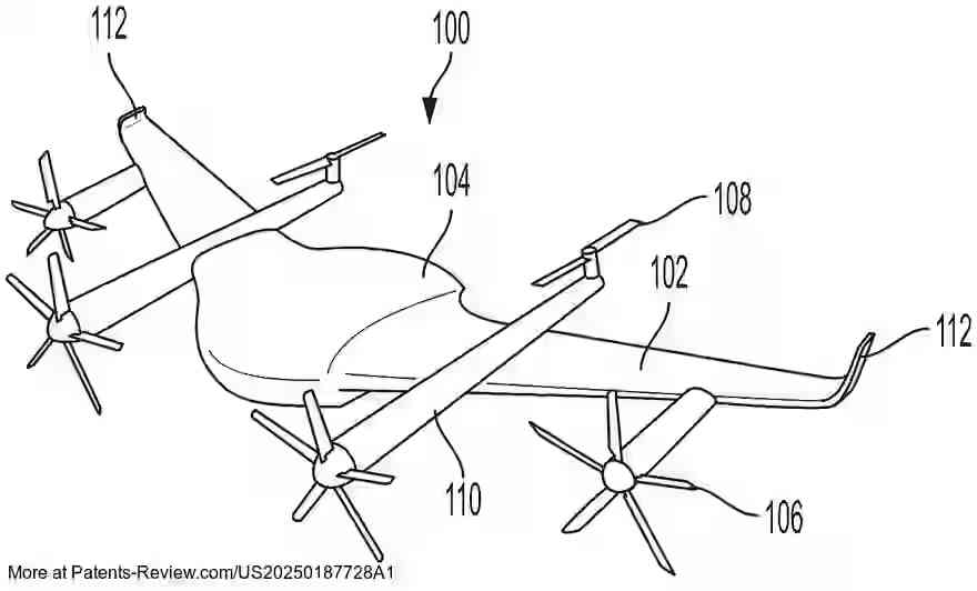 Drawing 01 for FLYING WING VERTICAL TAKE-OFF AND LANDING AIRCRAFT