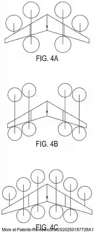 Drawing 04 for FLYING WING VERTICAL TAKE-OFF AND LANDING AIRCRAFT