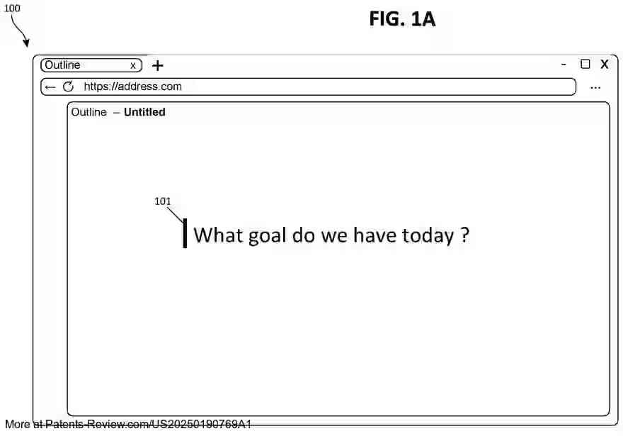 Drawing 02 for INTERFACE FOR GENERATING DOCUMENTS WITH GENERATIVE ARTIFICIAL INTELLIGENCE