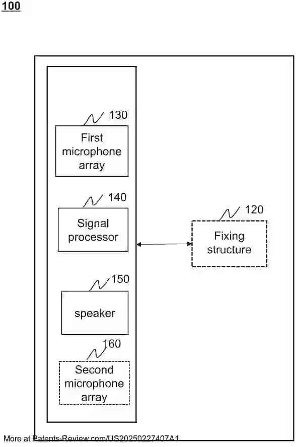 Drawing 01 for OPEN ACOUSTIC DEVICE
