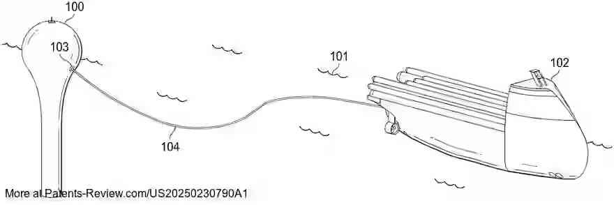Drawing 01 for HYDROGEN PRODUCTION AND CONVEYANCE SYSTEM AND METHOD