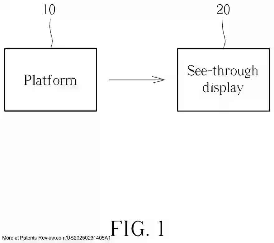 Drawing 02 for See-through display, electrical controlling eyewear and system thereof
