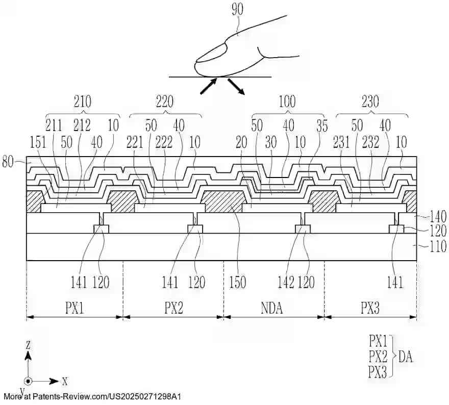 Drawing 01 for SENSOR, IMAGE SENSOR, DISPLAY PANEL, AND DEVICE