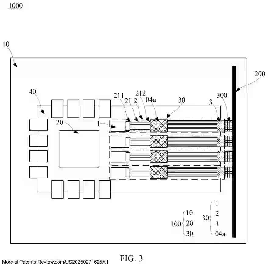 Drawing 03 for OPTICAL CONNECTOR, OPTICAL PIGTAIL, OPTICAL PATCH CORD, AND OPTICAL COMMUNICATION DEVICE AND SYSTEM