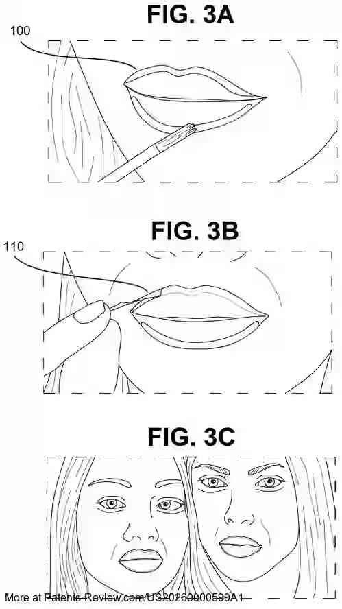 Drawing 04 for PEEL-OFF LIP LINER STAIN