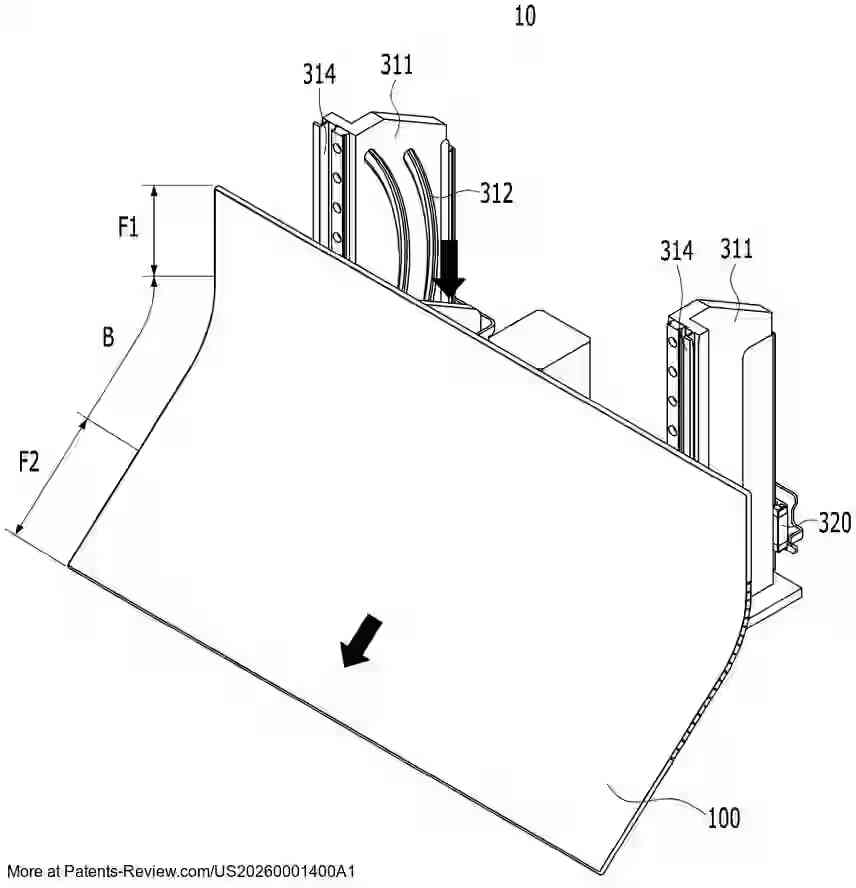 Drawing 01 for DEFORMABLE DISPLAY DEVICE