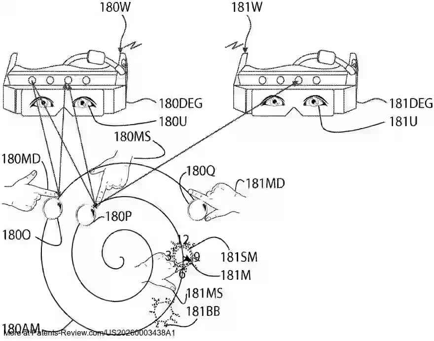 Drawing 01 for EXTRAMISSIVE SPATIAL IMAGING DIGITAL EYE GLASS APPARATUSES, METHODS AND SYSTEMS FOR VIRTUAL OR AUGMEDIATED VISION, MANIPULATION, CREATION, OR INTERACTION WITH OBJECTS, MATERIALS, OR OTHER ENTITIES