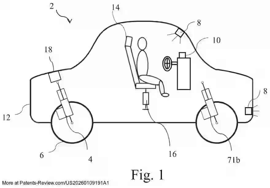 Drawing 02 for METHODS AND SYSTEMS FOR CONTROLLING VEHICLE BODY MOTION AND OCCUPANT EXPERIENCE