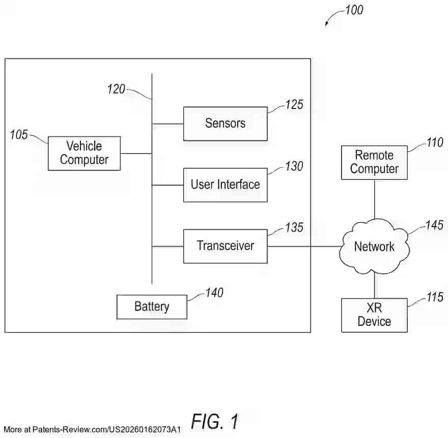 Drawing 02 for ELECTRIC VEHICLE CHARGING WITH EXTENDED REALITY